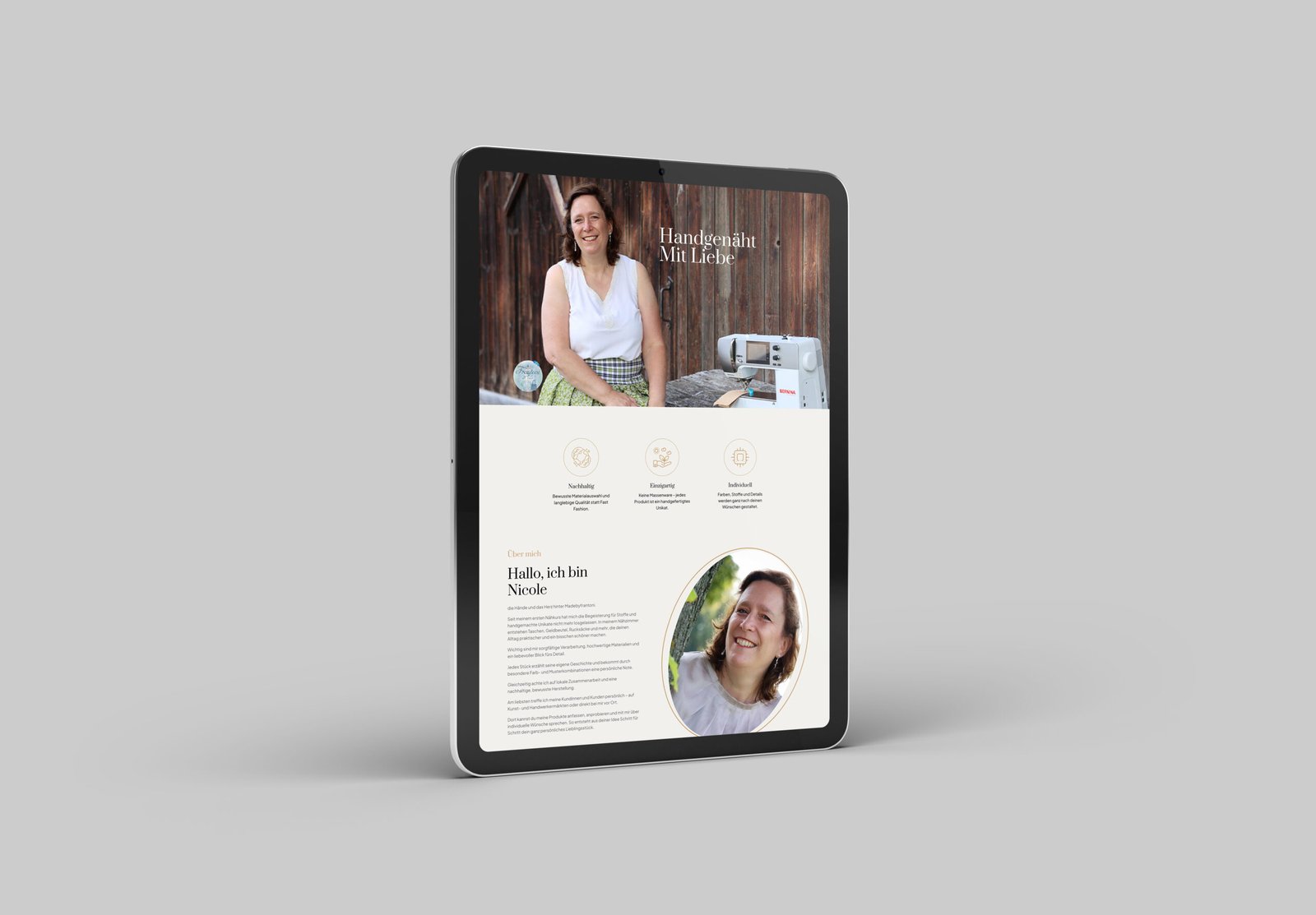 Portfolio Mockup von Thingswedesign
